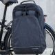 14. Wozinsky Fahrrad-Gepäckträgertasche, Fahrradrucksack mit Rahmen, 2-in-1, 40l, schwarz (WBB33BK)