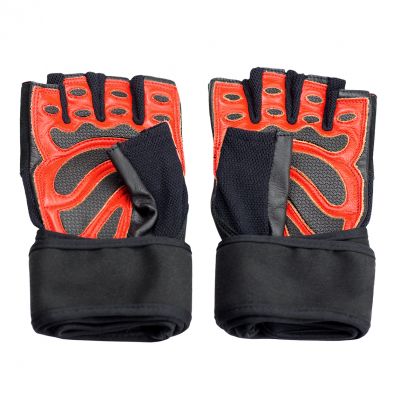 32. Schwarz/Rot HMS RST01 rS Gym Handschuhe