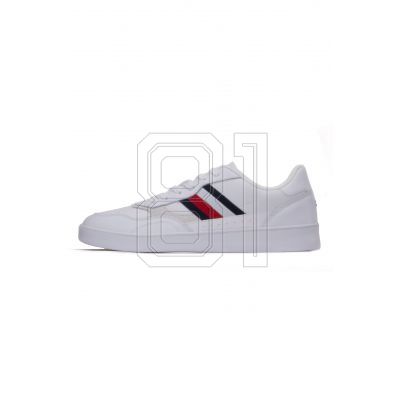 9. Tommy Hilfiger Court Cupsole Retro Lth Stripes M FM0FM04828YBS Schuhe