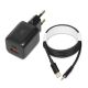 IBOX Universal-Ladegerät C-42 GAN PD33W USB A+C Schwarz
