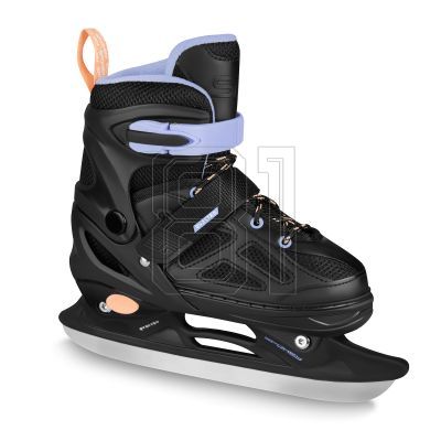 6. Spokey Quattro 4IN1 SPK-943430 Inlineskates Größe 34-37 BK/VT