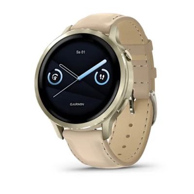 Garmin Venu 4, 41 mm AMOLED-Uhr in Hellsand