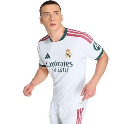 5. adidas Real Madrid 26/27 Heimtrikot Authentic weiß JZ7218