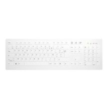 Contour Design Active Key AK-C8112 Medizinische Tastatur RF Wireless AZERTY Französisch Weiß