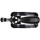 3. Schwarzer Schlitten Stiga Snowracer Curve – kelkka, musta
