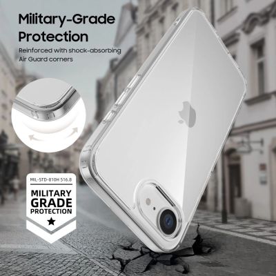 5. Tech-Protect FlexAir Hybrid-Hülle für iPhone 16e / 17e – Transparent