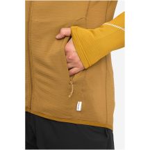 VIKING Birger Herren-Sweatshirt mit Kapuze, braun-gelb, XXXL