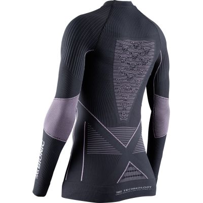 2. Damen-Shirt X-Bionic Energy Accumulator 4.0 – Charcoal/Magnolia, Größe: M