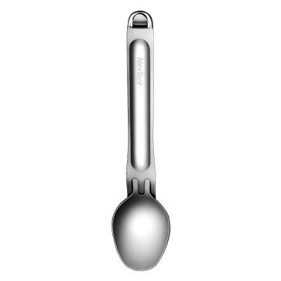 5. Reisebesteck-Set aus Titan – Löffel + Gabel – NexTool NE20133