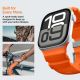 12. Spigen WBS2 Armband für Apple Watch 44 / 45 / 46 / 49 mm - Orange
