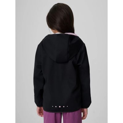 2. Softshelljacke mit winddichter Membran, Größe 5000, Mädchen, 4F 4FJRAW26TSOFF0738-20S