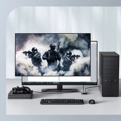 13. Baseus bidirektionaler Switch Splitter Switcher HDMI - 2x HDMI 4K / 30 Hz grau (CAHUB-BC0G)