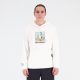 New Balance Hoops French Terry Hoodie M NBMT31588SST