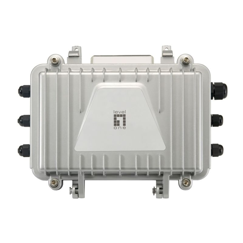 LevelOne PFE-1014R Netzwerk-Extender-Netzwerkempfänger Grau