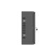 11. LANBERG Installationsschrank TPR 10" mit Mesh-Platte 340×340×140, schwarz (vormontiert)