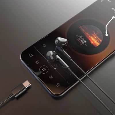 2. Dudao X3C In-Ear-Kopfhörer mit USB-C und Kabel, 1,2 m – Schwarz