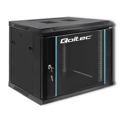 QOLTEC Rack-Schrank 19" | 9 HE | 600 x 500 x 450