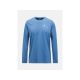 Peak Performance M Alum Light Langarm T-Shirt, blau
