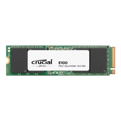 2. Crucial E100 NVMe SSD, PCIe 4.0 M.2 Typ 2280, 1 TB, Bulk