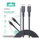 3. AUKEY CB-SCC101 USB-C QC PD-KABEL 1M 5A 100W