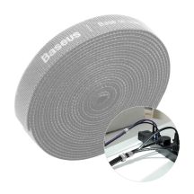 Baseus Rainbow Circle Klettbänder - Klettband Klettkabel-Organizer 3m grau (ACMGT-F0G)