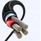 3. Ugreen 90° abgewinkeltes Kabel USB C - USB 2.0 480Mbps 3A 3m schwarz (US176)