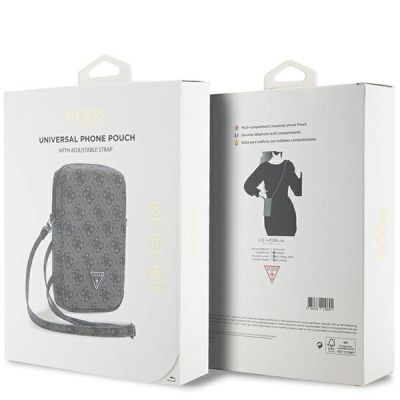 5. Guess Zip 4G Dreieckstasche - braun