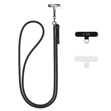 Tech-Protect C1S Seil-Umhängegurt – Schwarz