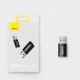 19. Baseus Ingenuity Series Mini USB 3.1 OTG auf USB Typ C Adapter schwarz (ZJJQ000101)
