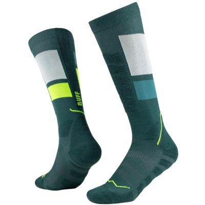 BUFF Thermonet Over The Calf Socken 138868706 Grün 36-38