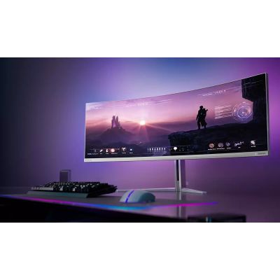 127. Philips Evnia 8000 49M2C8900/00 Computermonitor 124,2 cm (48,9 Zoll) 5120 x 1440 Pixel Dual QHD QDOLED Weiß