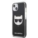 2. Karl Lagerfeld KLHCP13STPECK iPhone 13 mini 5.4" Hardcase schwarz/schwarz Choupette Head