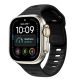 Tech-Protect Silikonarmband für Apple Watch 44 / 45 / 46 / 49 mm – Schwarz