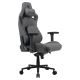 5. COUGAR CGR-DSF-GRB Universal-Gaming-Stuhl, gepolsterter Sitz, Grau