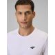 4. Slim-Fit Herren-T-Shirt, glatt, Größe 4F 4FRMM00TTSHM4193-10S