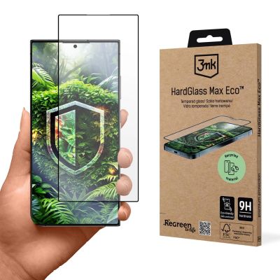 3mk HardGlass Max Eco gehärtetes Glas für Samsung Galaxy S24 Ultra
