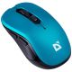 4. DEFENDER kabellose Maus GASSA MM-105 RF Silent Click, blau, 52102
