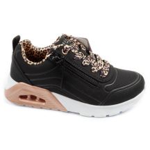 Skechers Uno Lite 2.0 Schwarze Sportschuhe für Kinder und Jugendliche