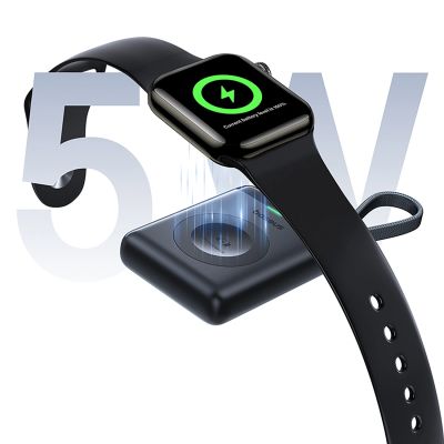 9. Baseus EnerFill FW11 5W Powerbank für Apple Watch mit integriertem Kabel – Schwarz