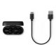 7. Philips TAQ2000BK True Wireless Stereo (TWS) Headset der Serie 2000 mit Ohrbügeln, offenem Design, Bluetooth-Anrufe/Musikwiedergabe, Schwarz