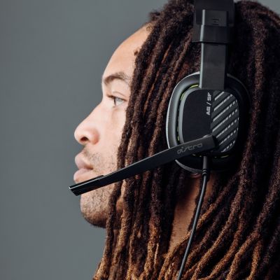 3. Logitech G A10 Kabelgebundenes Gaming-Headset mit Kopfbügel, Schwarz