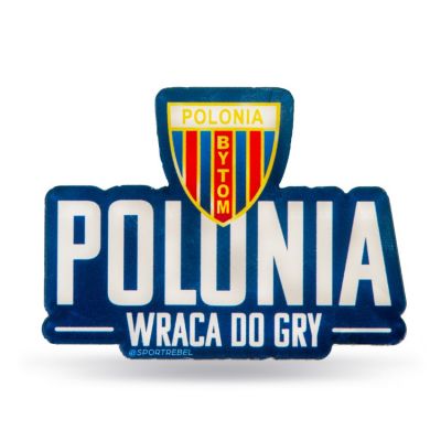 3. Acrylmagnet Wappen von Polonia Bytom