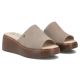 4. Filippo DK7798 Damen-Sandalen aus taupefarbenem Leder