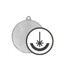 Lasergravierte Stahlmedaille – RMI