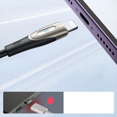 8. Joyroom Pioneer Series SA31-CL3 USB-C / Lightning 30W 1,2m Kabel - schwarz