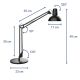 3. MAUL LED-Tischleuchte MAULstudy mit Standfuß E27, schwarz