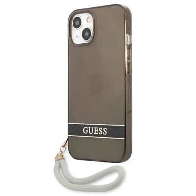 2. Guess GUHCP13SHTSGSK iPhone 13 mini 5.4" schwarz/schwarzes Hardcase Translucent Stap