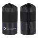 7. HMS AKM04 Premium Akupressurmatte, Schwarz, Set mit Kissen