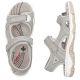 15. Bequeme Rieker W RKR674 Sandalen grau