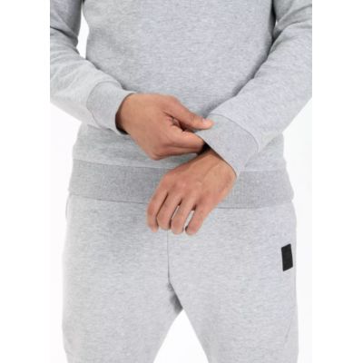 3. Pit Bull West Coast Tanbark Rundhals-Sweatshirt für Herren, Grau - 111008150